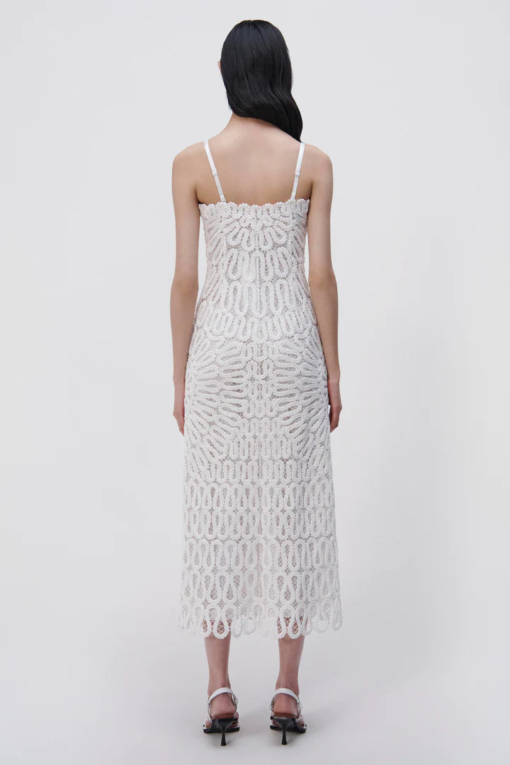 simkhai elise crochet midi dress Simkhai Elise Crochet Midi Dress