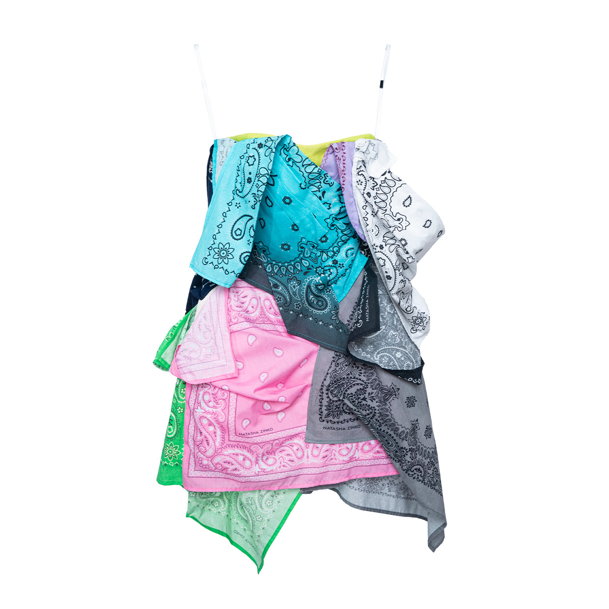bandana mini dress Strapless Bandana Mini Dress – Blank Boutique Riyadh